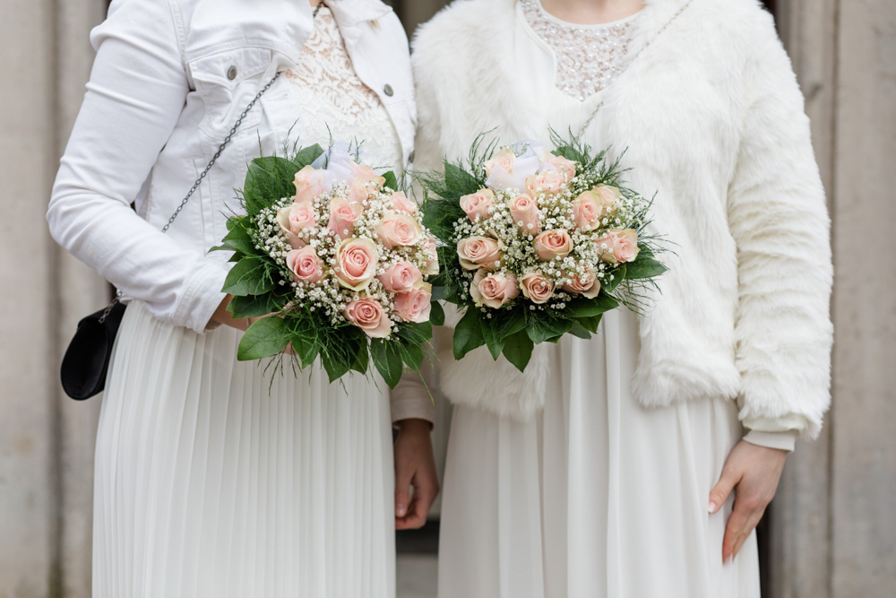 Hochzeit im Standesamt Wandsbek und Ohlendorffsche Villa in Volksdorf